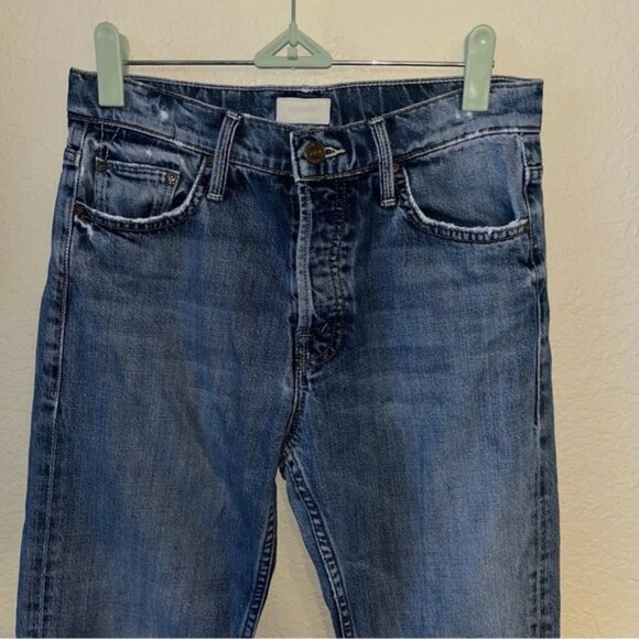Mother The Cheeky Super Crop Jeans Size 25 - Picture 2 of 10